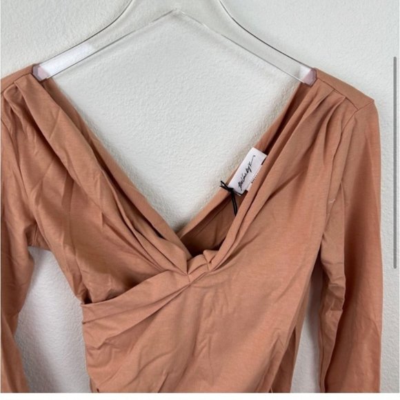 The Line by K Umi Longsleeve Top in Blush - Picture 3 of 7